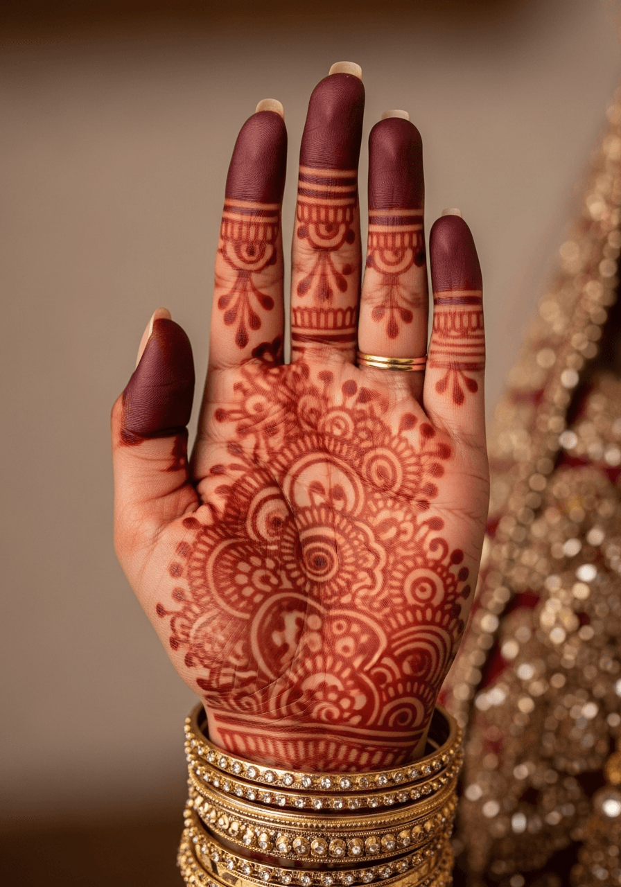 Mehndi look
